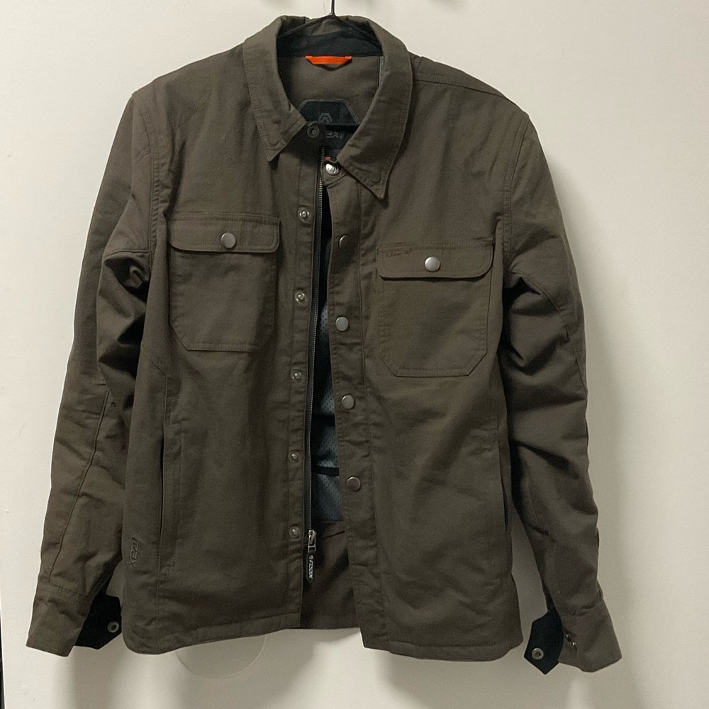 🏍REAX Mesh&Aramid Lined Zipper/Snap Motorcycle Jacket!